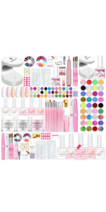 acryl nagelset acryl pulver nails acrylpulver für nägel uv lampe acryl liquid acrylic nail kit set