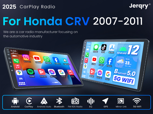 car radio for crv 2007-2011