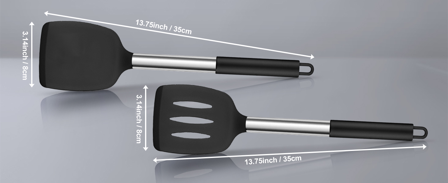 stainless steel spatula