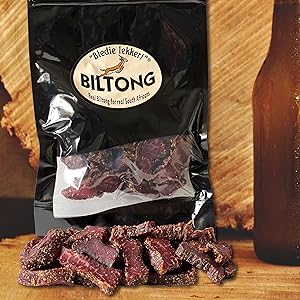 Biltong Chunks 8oz w Beer