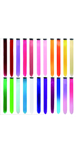 colored hair extensions