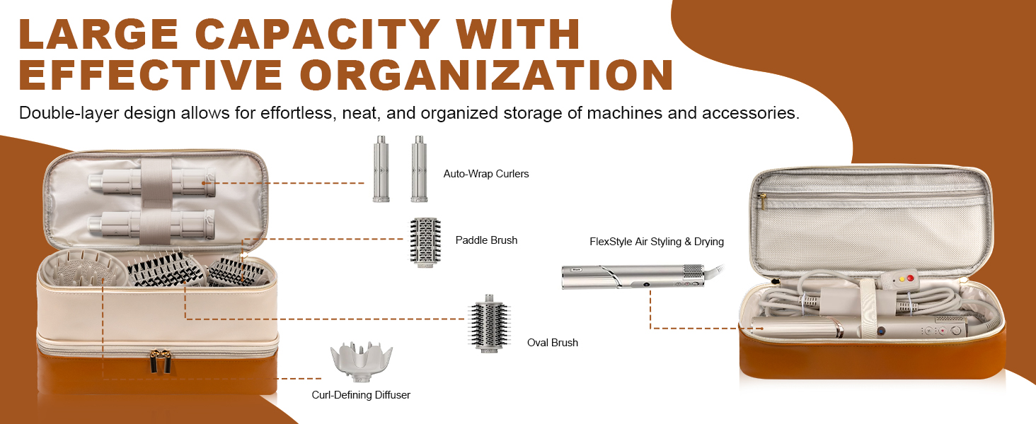 Hair Dryer Shark Flexstyle FlexFusion Airwrap Brush case