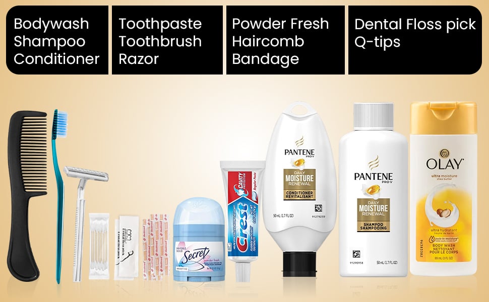 Travel kit for women