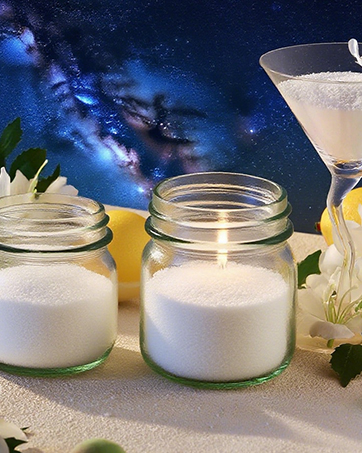 Candle Sand with Wicks