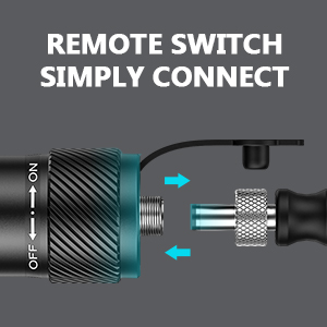 tactical flashlight remote switch