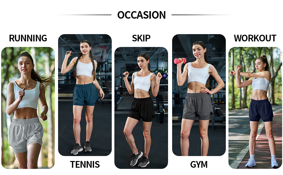 athletic shorts for women 