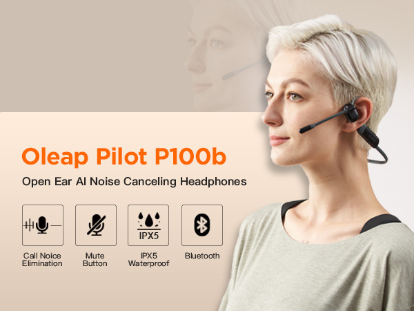 OLEAP PILOT オープンイヤー型Bluetoothヘッドセット OLEAP PILOT オープンイヤー型Bluetoothヘッドセットの通販 by