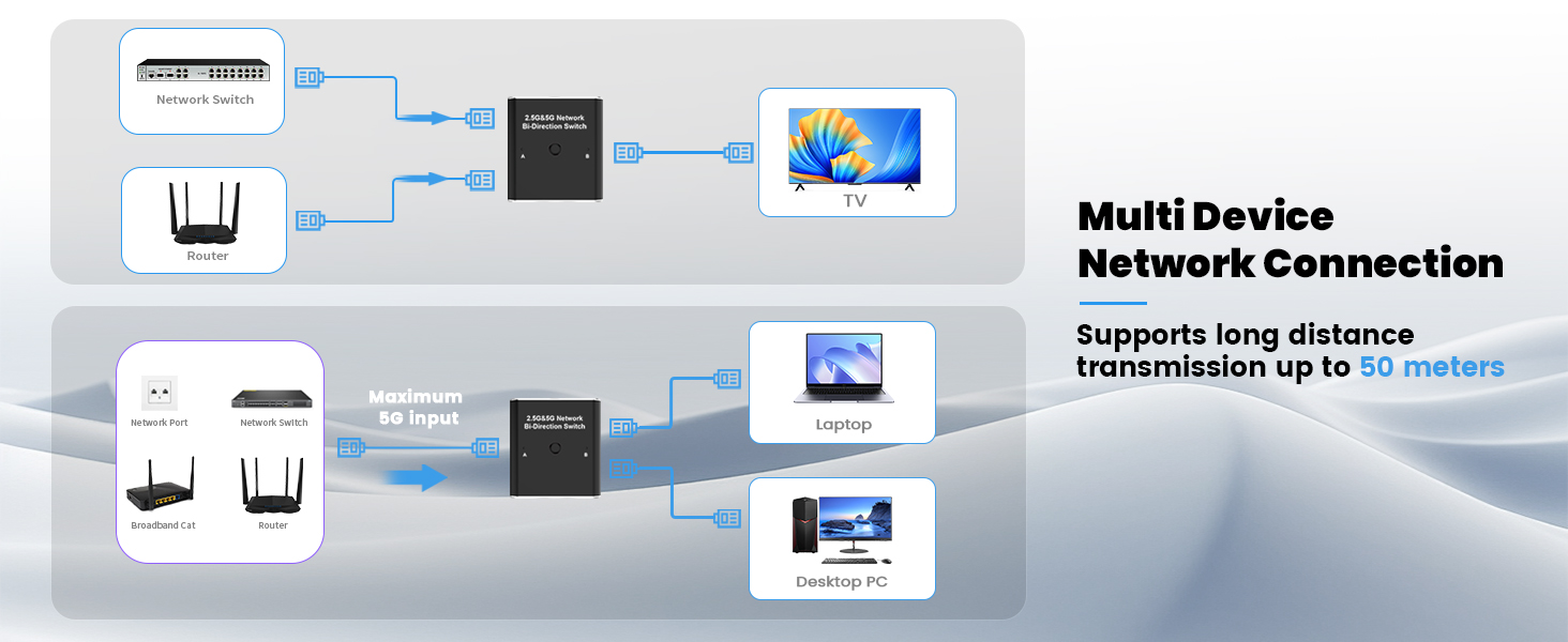 Multiple device /network connection 