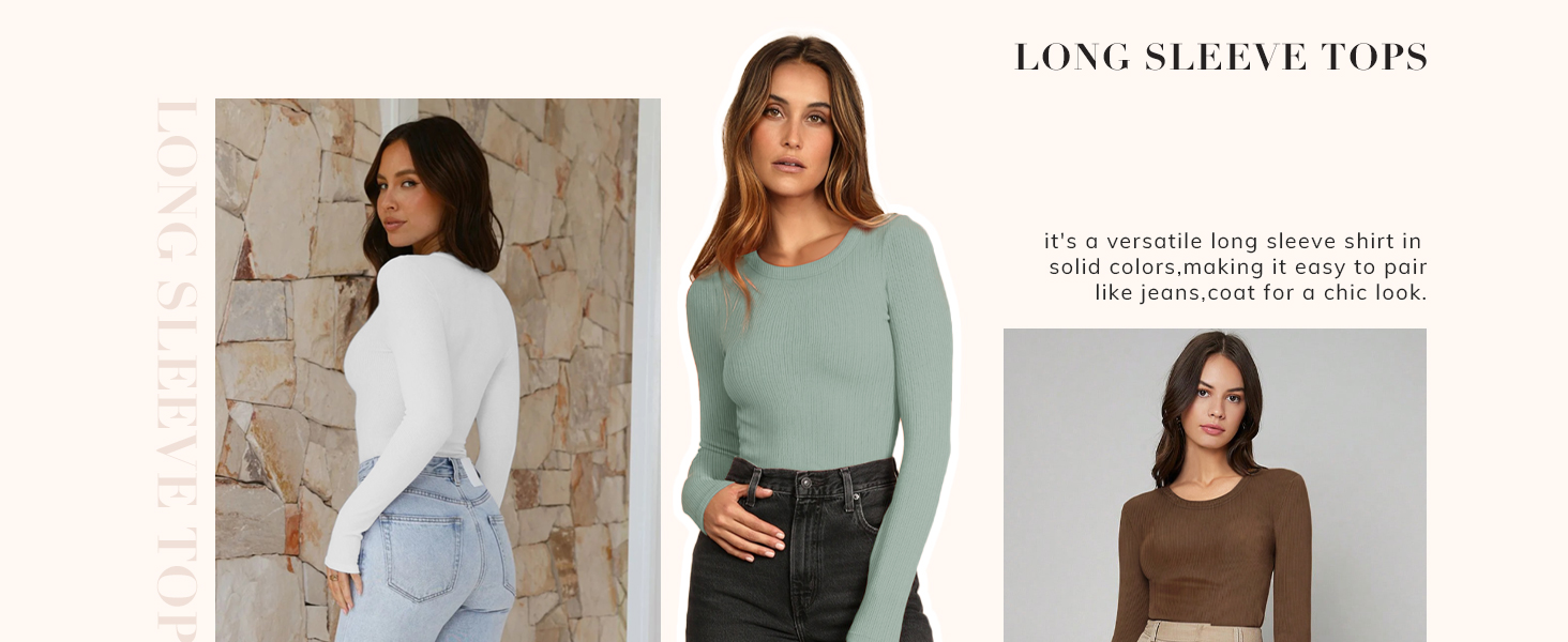 long sleeve tops for women
