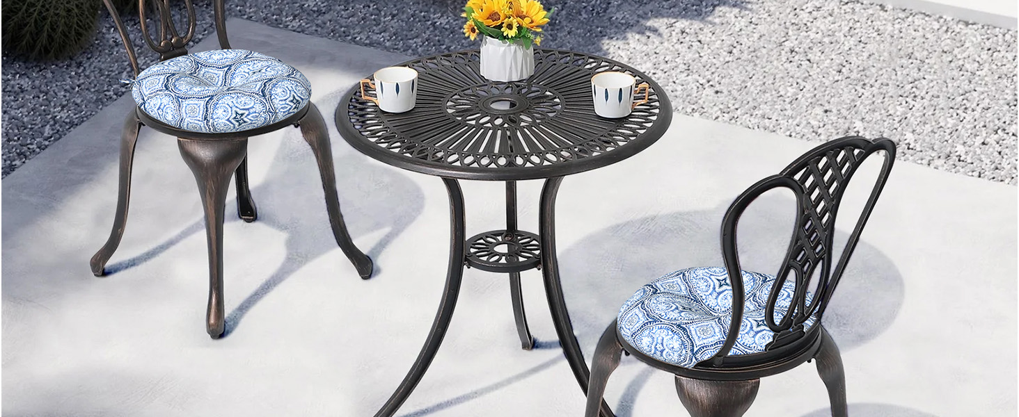Outdoor Bistro Chair Cushion