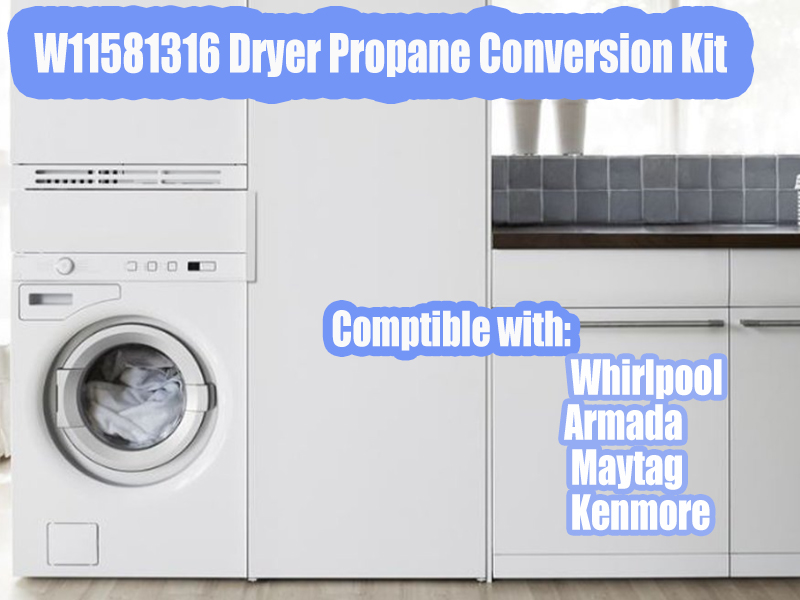 W11581316 Dryer Propane Conversion Kit For 29Inch Dryers