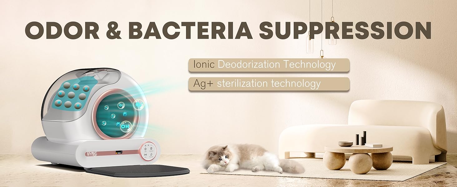 【Upgraded】 Freefa 2023 Automatic Self Cleaning Cat Litter