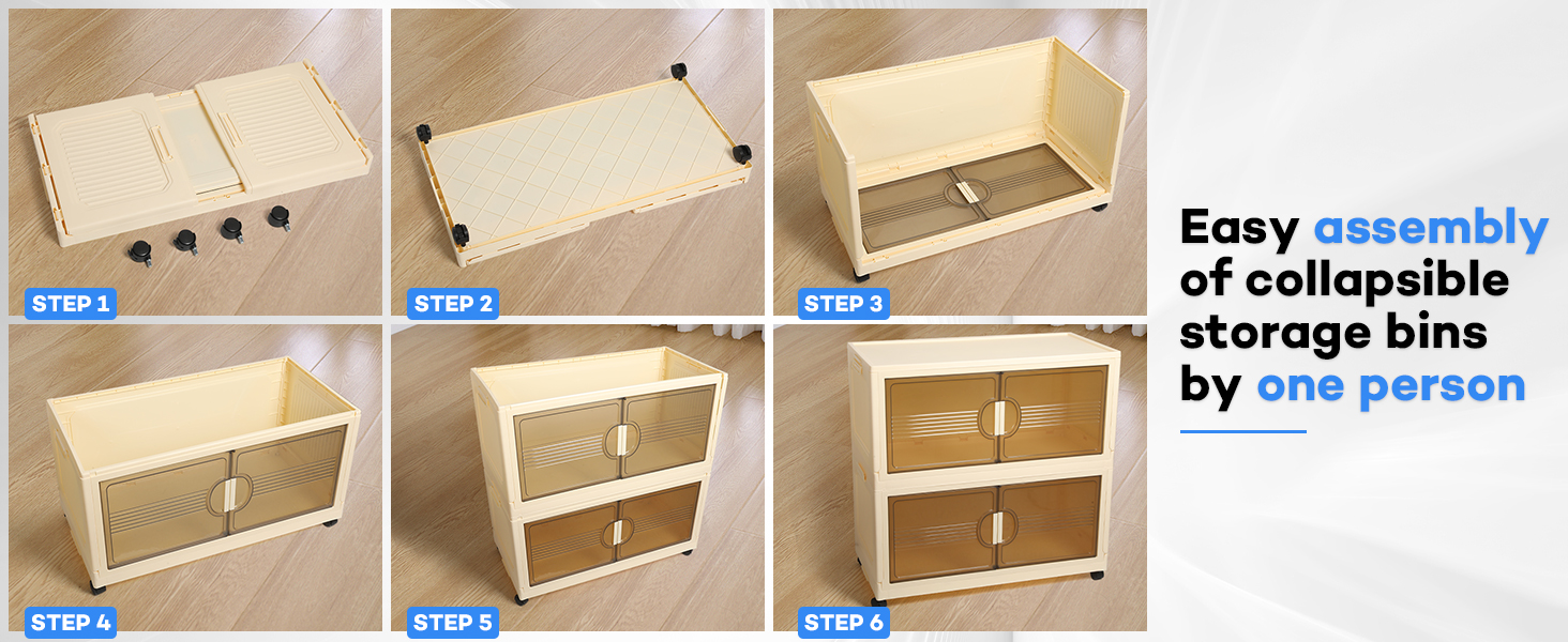 Storage Bins with Lids