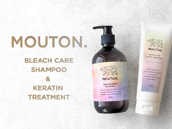 Amazon | MOUTON ブリーチ毛用 シャンプートリートメントセット