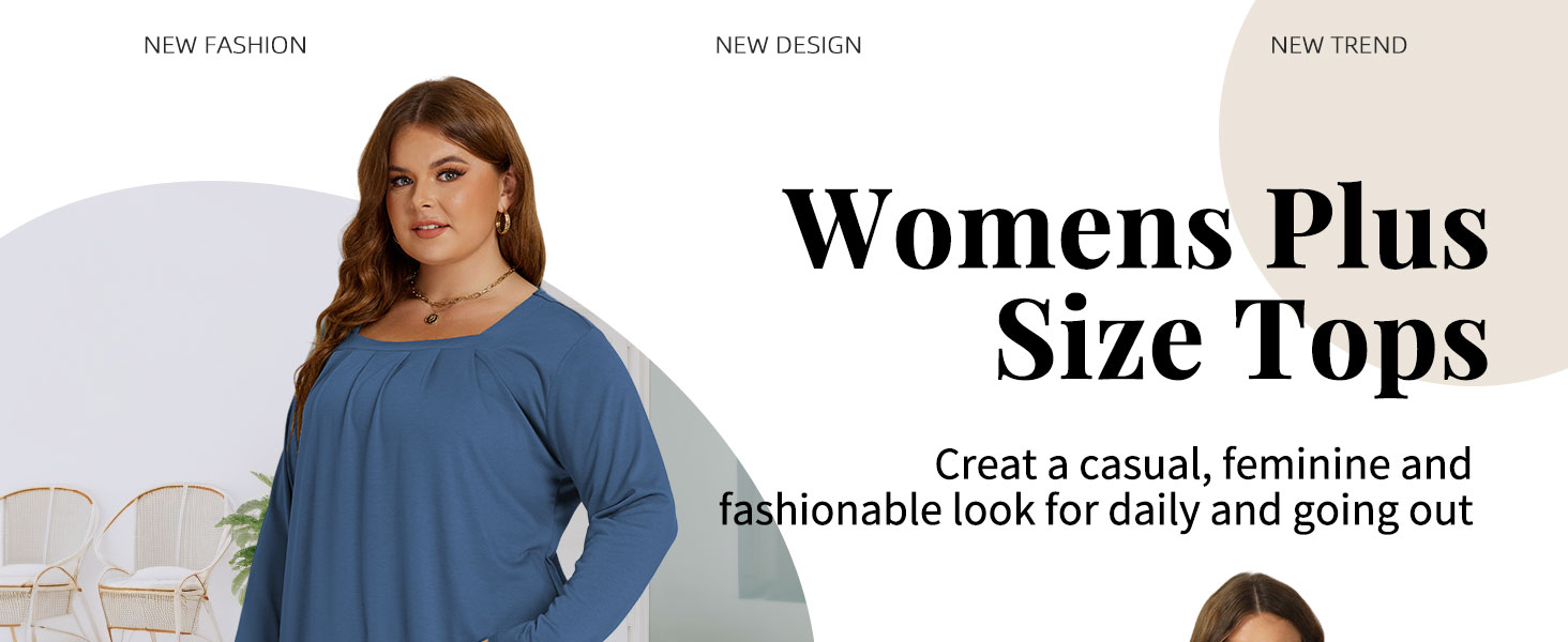 womens plus size tops