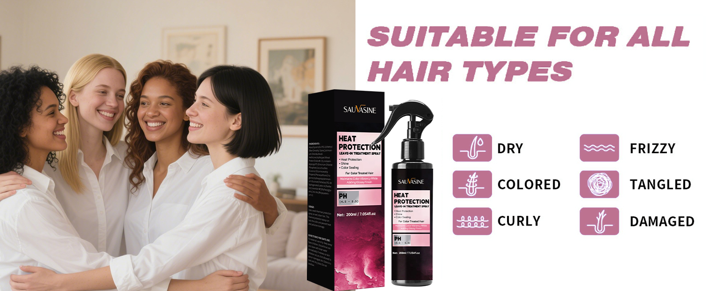 SUITABLE FOR ALLHAIR TYPES