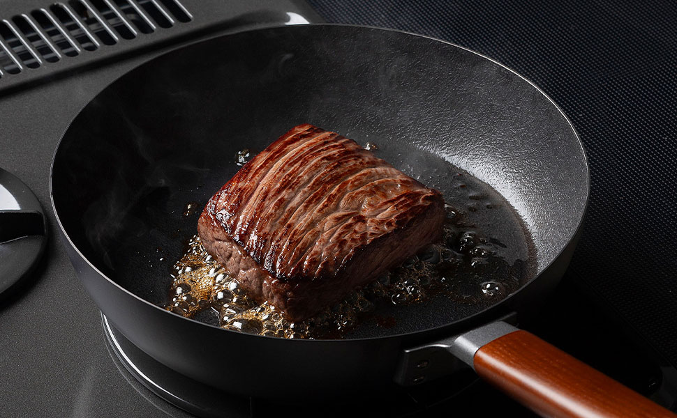 Amazon｜下村企販 鉄 フライパン 26cm 窒化鉄 IH対応 【日本製