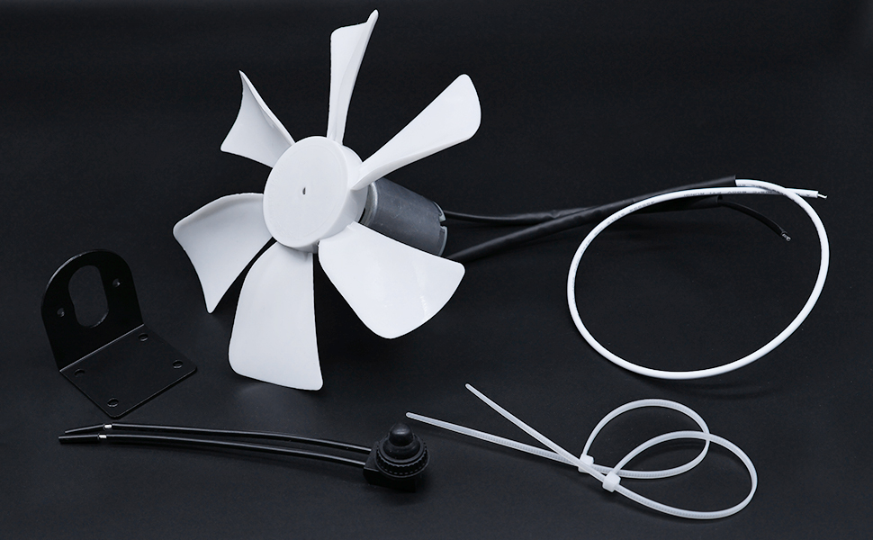 RV Vent Fan Blade 12V RV Vent Motor