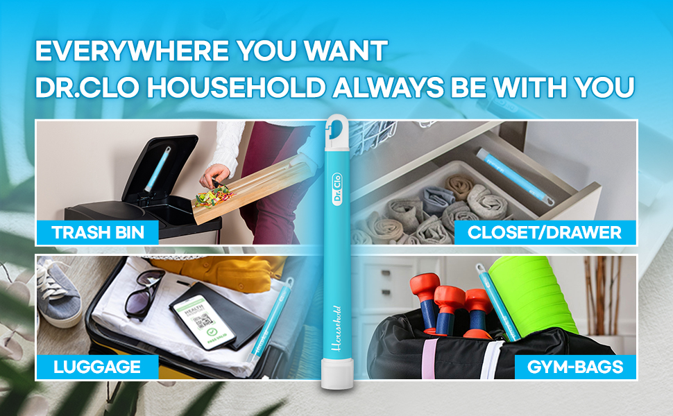 Dr.Clo Deodorizing Stick for Home and Kitchen Small Spaces