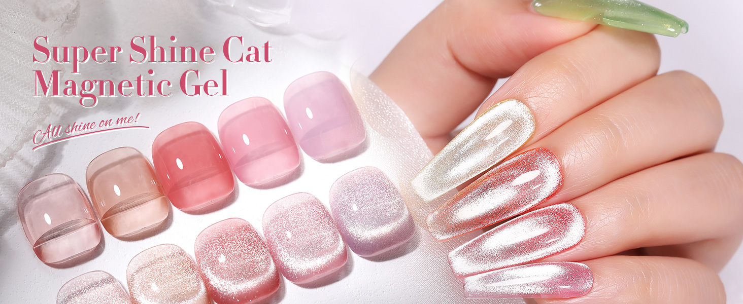Cat Magnetic Gel Nail Polish