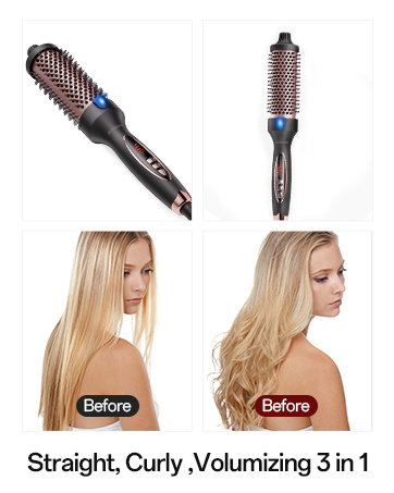 curling hair brush