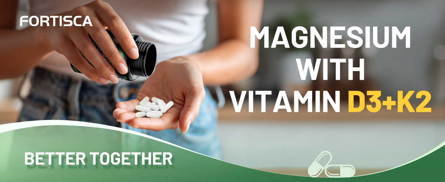 FORTISCA 镁与维生素 D3+K2