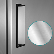 Stainless steel exterior and interior