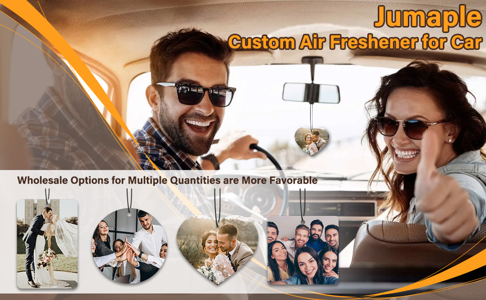 10/30/50/100/300Pcs Custom Air Freshener for Car Bulk