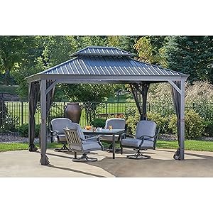 Amazon.com : Shade N' Shelters 12' x 12' Outdoor Hardtop