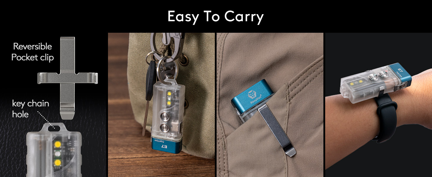rovyvon keychain flashlight