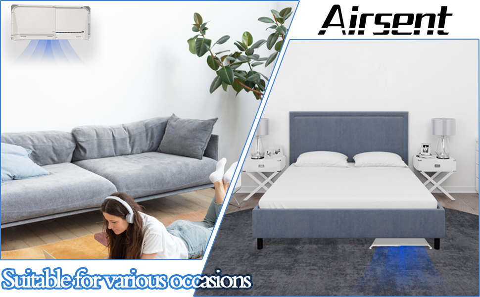 Air Vent Extender for Under Furniture, Floor Vent Deflectors for Under