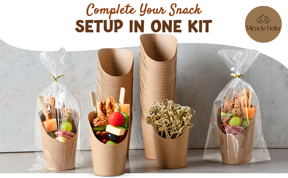 Charcuterie Cups with Cocktail Picks