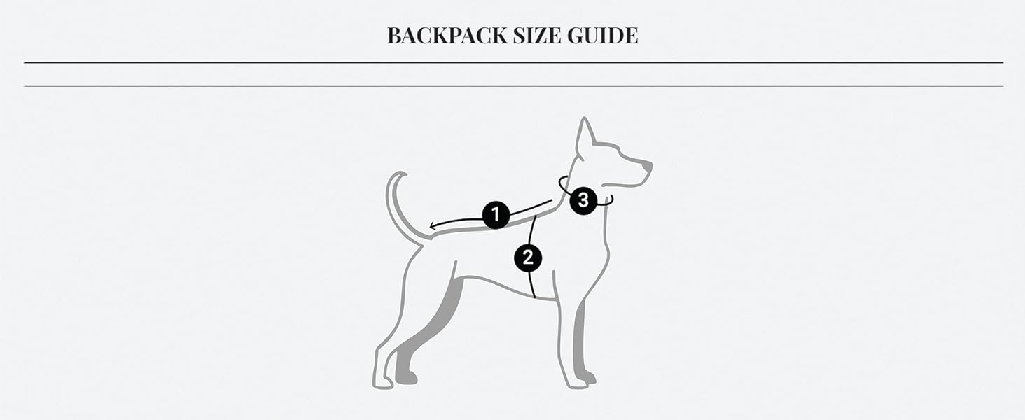 Adjustable saddle bag backpack for medium and large adventure dogs.