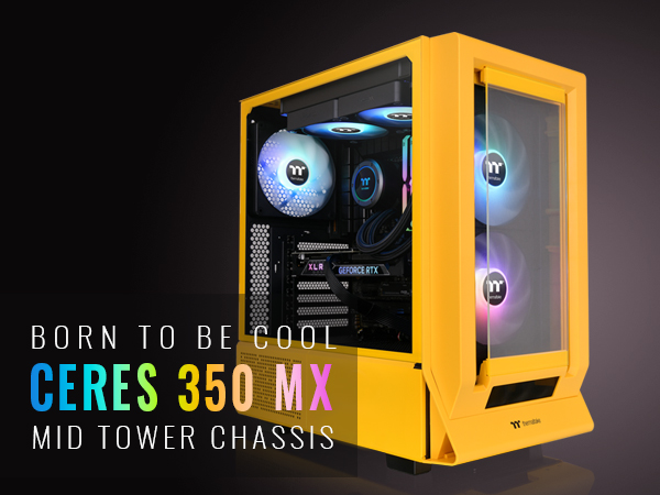 Amazon.com: Thermaltake Ceres 350 MX/Bumblebee/Mid Tower
