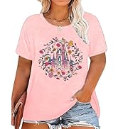 Plus Size Magical Shirts for Women Magical Tee Shirt Family Trip Vacation Tshirt Holiday Summer G...