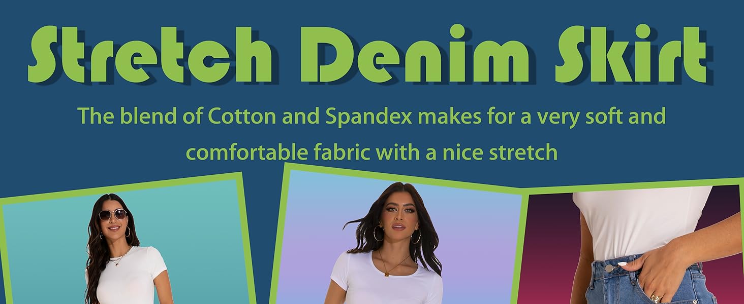 Raw Hem Bodycon Pencil Denim Skirt