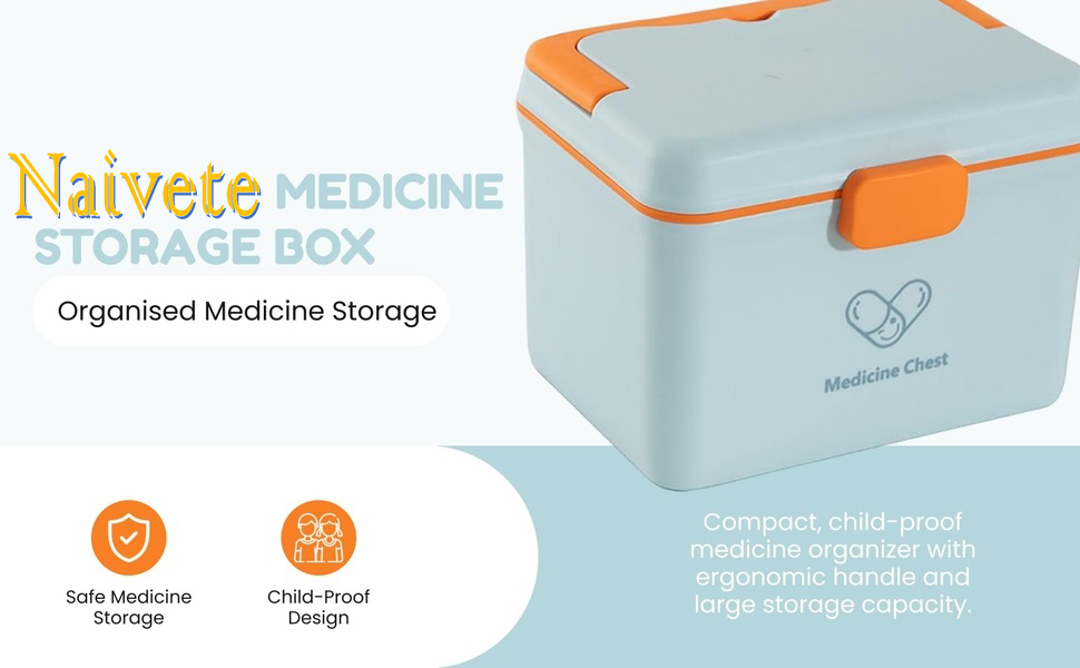 Medical Box Blue And Light Orange