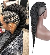 Knotted Mohawk Goddess Braid Ponytail Extension