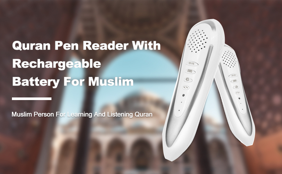 Digital Qur'an Pen Quran Player Pen Reader 8GB Silver Color