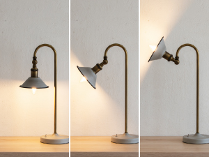 Amazon.co.jp : Ampoule テーブルランプ デスクライト 1灯 E17