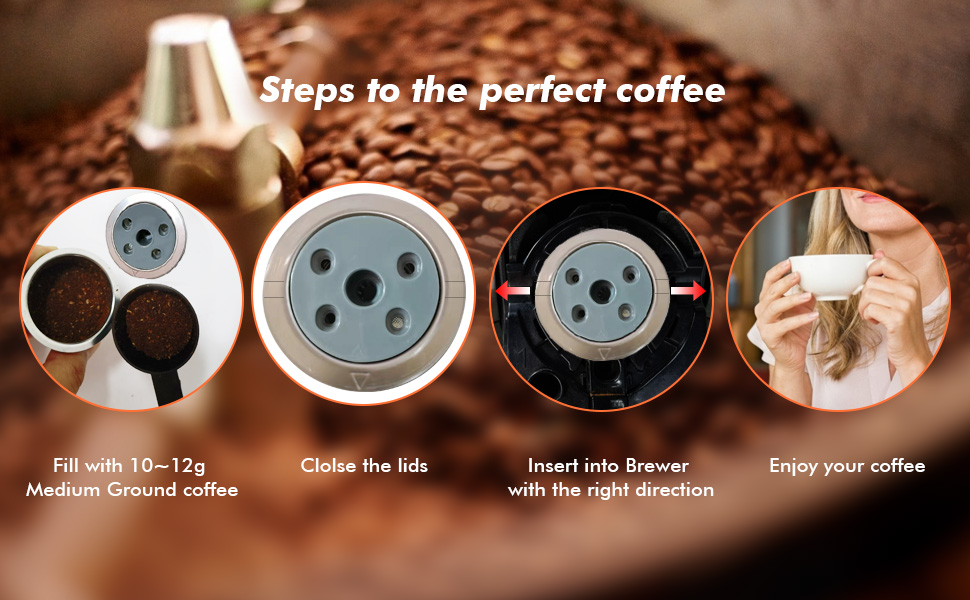 Reusable K Cup for Keurig K Supreme machine permanent keurig coffee filter