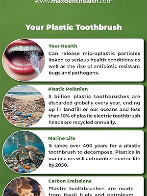 Plastic toothbrush