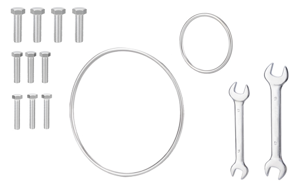QYNQYN Front Left Catalytic Converter