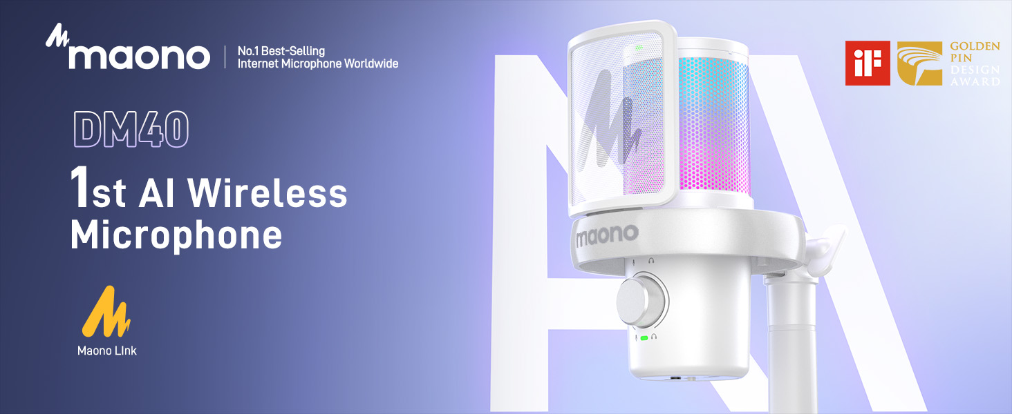 DM40 wireless microphone