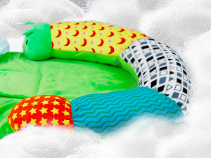 Fully cotton filling of infant seat