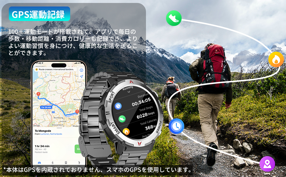  スマートウォッチ