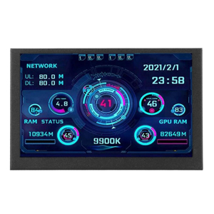 5 Inch IPS USB Mini Screen AIDA64 PC CPU GPU RAM HDD Data Monitor Computer Temperature Display