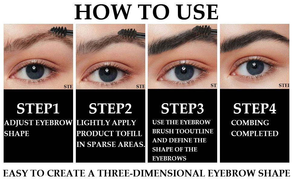 2Pack Tinted Eyebrow Mascara Gel Set