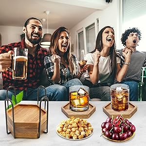 best coasters with holder
