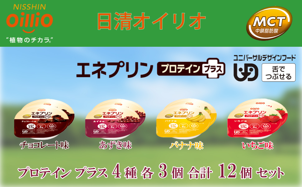 Amazon.co.jp: エネプリン プロテインプラス 4種 各3個 計12個